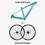Hardtail Frame + Mtb Wheels | Ican Cycling