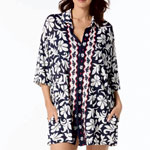 Harper Button Up Cover Up Shirt | Beach2Ocean