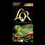 Hazelnut Coffee Capsules | Cafelor.com.br