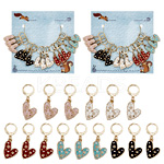 Heart Alloy Enamel Pearl Pendant - KBeads