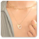 Heart Necklace Cutout - Urban-warrior.store