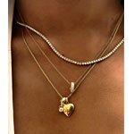 Heart Locket Necklace : Kinnstudio