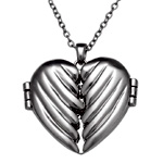 Heart Message Pendant - Limogesjewelry