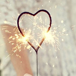 Heart Sparklers - Wedding Sparkler Store