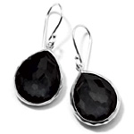 Rock Candy Mini Hematite Teardrop Earrings | Jrdunn.com