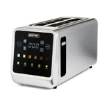 High-Power Toaster Touchscreen Two-Slice : Geepas