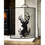 Highland Stag Head Firescreen - Dibor