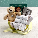 Home Baby Starter Gift Basket - Baby Basket