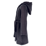 Hooded Muslin Bathrobe | Badjas