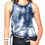 Indigo Jersey Tank Top | Standard And Practices