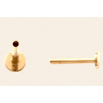 Internal Threaded Flat Back Stud | Anygolds.com