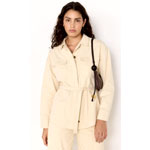 Jane Belted Drill Shacket - Minkpink
