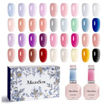Jeweliver Jelly Gel Nail Polish : Melodysusie.com
