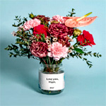 Just For You Flower Jar - Lvly.my