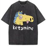 Ketamine Silly Horse T-Shirt | Tokyocanvas.com