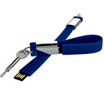 Keychain With USB Stick 8 GB Blue: Werbetopshop.de Keychain With USB Stick 8 GB Blue: Werbetopshop.de