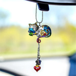 Kitty And Dog Car Charm - The Animal Rescue Site Kitty And Dog Car Charm - The Animal Rescue Site
