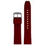 Knopf Red Rubber Strap | Knopfwatches
