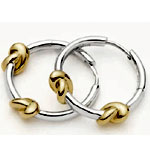 Knot Small Hoop Earrings - Missoma