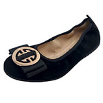 La Ballerina Linda ORO Black - H And D Shoes