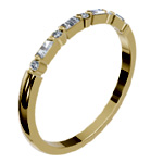 Lab-Cut Diamond Wedding Ring | Omara.pl