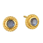 Labradorite Stud Earrings - Satya Jewelry