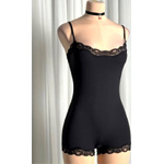Lace Trimmed Bodysuit | Say.in.ua