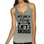 LadyBoss Graphic Tank - Lolshirts.com
