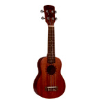 Laka Beginner Mahogany Soprano : SchoolOfUke