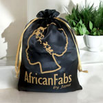 Large Luxury Satin Bag - AfricanFabs