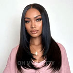 Layered Cut Straight Wear Go 6x4 Wig - OhMyPretty Wig