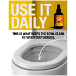 Lemon Lightning Daily Toilet Cleaner | DudeMagic
