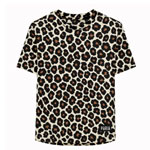 Leopard Print Tech Running Tee - Paria