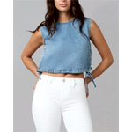 Liel-Dw Cotton Twill Top | Loladenim.com