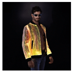 Light Up Men Long Sleeve Jacket : Lumisonata.shop