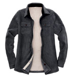 Lined Warm Shirt Jacket Button Up | FlannelGo