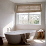 Linen Roman Shades : Neutralcurtains.com