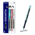 Lira Black Rollerball Pens | Bazic