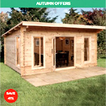Log Cabin Garden Office | Buyshedsdirect.co.uk