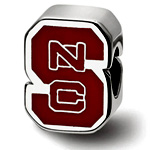 U Enameled Logo Bead Charm : TheBlackBow