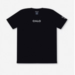 Logo Lightweight Tee Black - Qalo.com