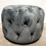 Luxury Chesterfield Velvet Stool | Casa-padrino.de