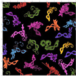 Maskette Fabric Yard | Loraliedesigns.com