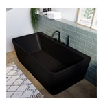 Matt Black Freestanding | Betterbathrooms.com