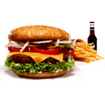 Meatfree Cheesy-Menu Softdrink - Burgerme
