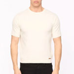 Mens Marvela Knit T-Shirt Light Stone , Brand Corner