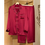 Men's Silk Long Sleeve Pajama Set | Jasmisilk