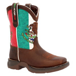 Mexican Flag Western Boot : Durangoboots.com