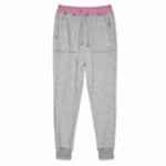 Microterry Grey Colorblock Sweatpant - Goodlife Clothing