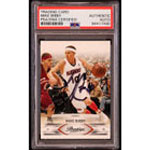 Mike Bibby Signed 2009-10 Prestige